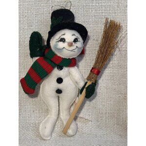 VTG Annalee 2005 Snowman 7” Christmas Holiday Tree Ornament